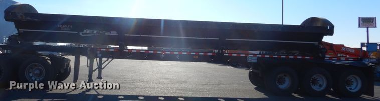image for item DK3419 2013 Jet  side dump trailer