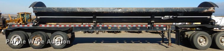 image for item DK3419 2013 Jet  side dump trailer