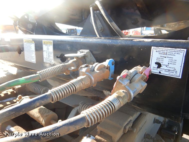 image for item DK3419 2013 Jet  side dump trailer