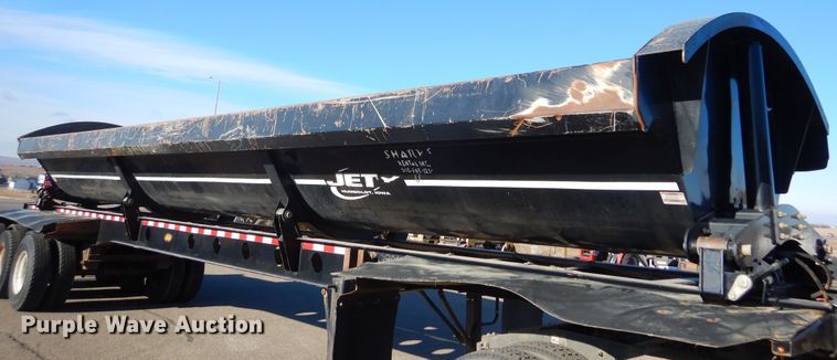 image for item DK3419 2013 Jet  side dump trailer