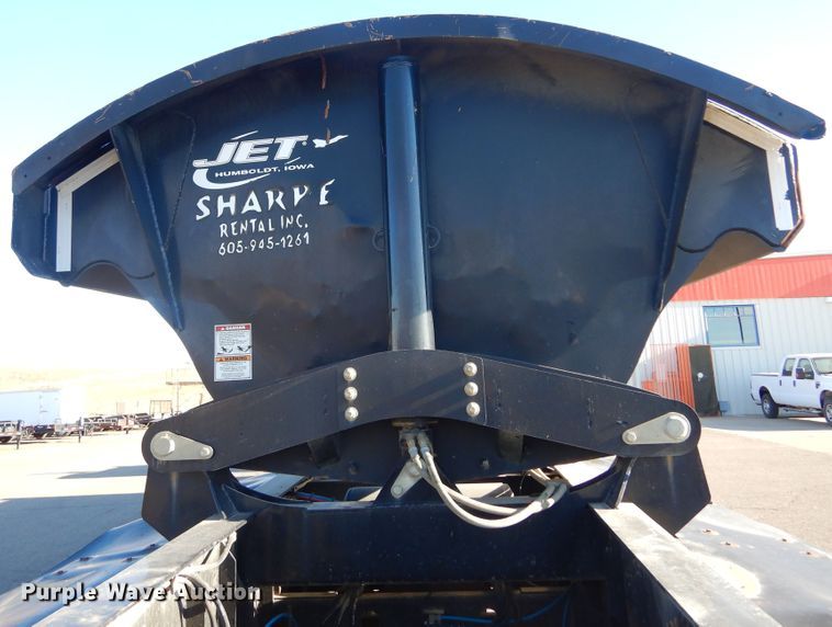 image for item DK3419 2013 Jet  side dump trailer