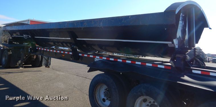 image for item DK3419 2013 Jet  side dump trailer