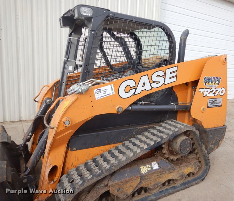 image for item DK3423 2019 Case TR270  skid steer loader