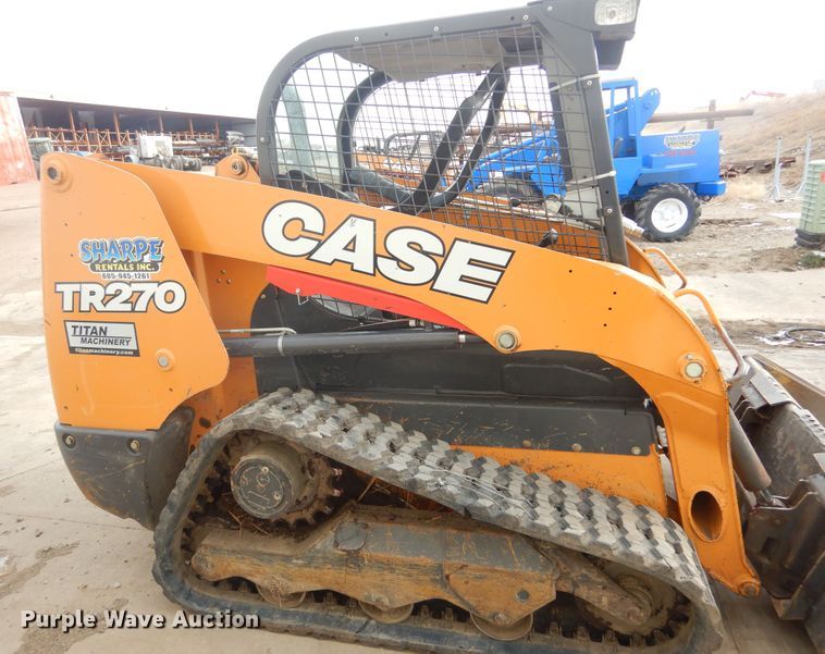 image for item DK3423 2019 Case TR270  skid steer loader