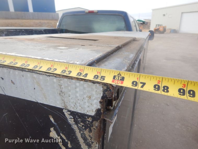 image for item DK3424 2001 Ford F350 Super Duty  Crew Cab utility bed pickup truck