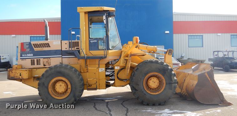image for item DK3428 Komatsu WA380-1  wheel loader