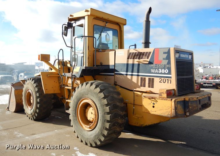 image for item DK3428 Komatsu WA380-1  wheel loader