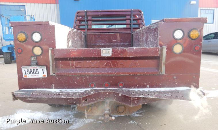 image for item DK3430 2006 Ford F350 Super Duty  Crew Cab utility bed pickup truck