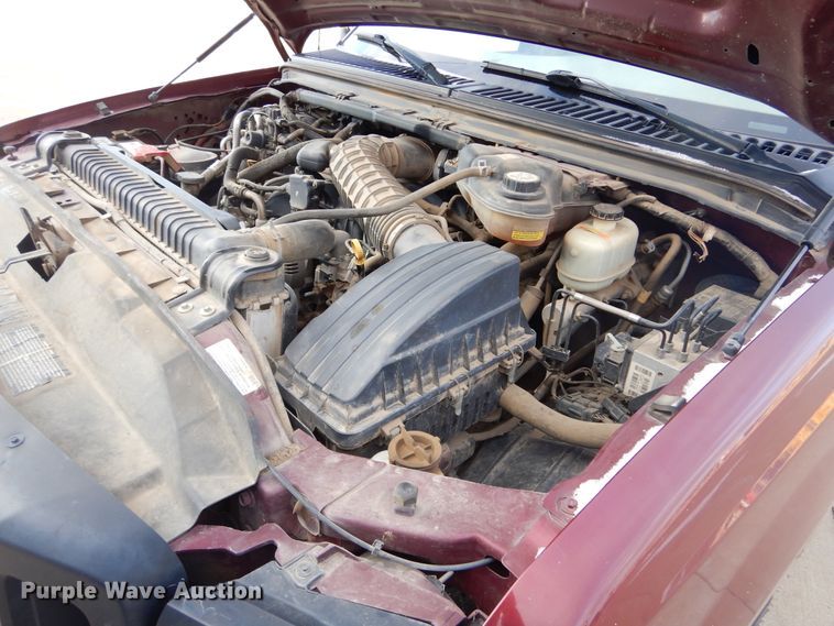 image for item DK3430 2006 Ford F350 Super Duty  Crew Cab utility bed pickup truck