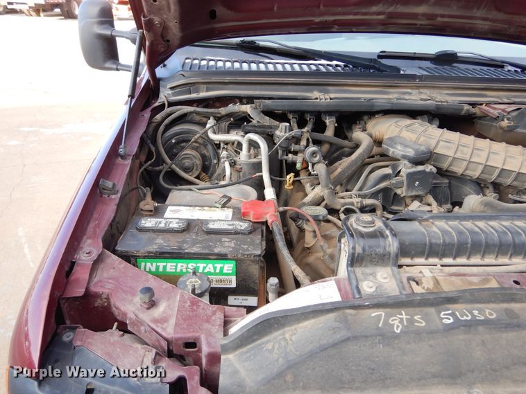 image for item DK3430 2006 Ford F350 Super Duty  Crew Cab utility bed pickup truck