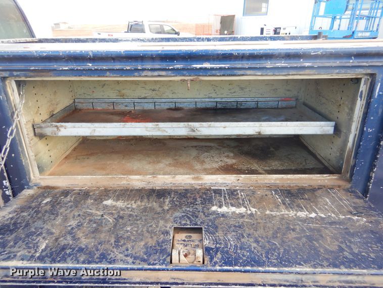 image for item DK3431 2008 Ford F350 Super Duty  Crew Cab utility bed pickup truck