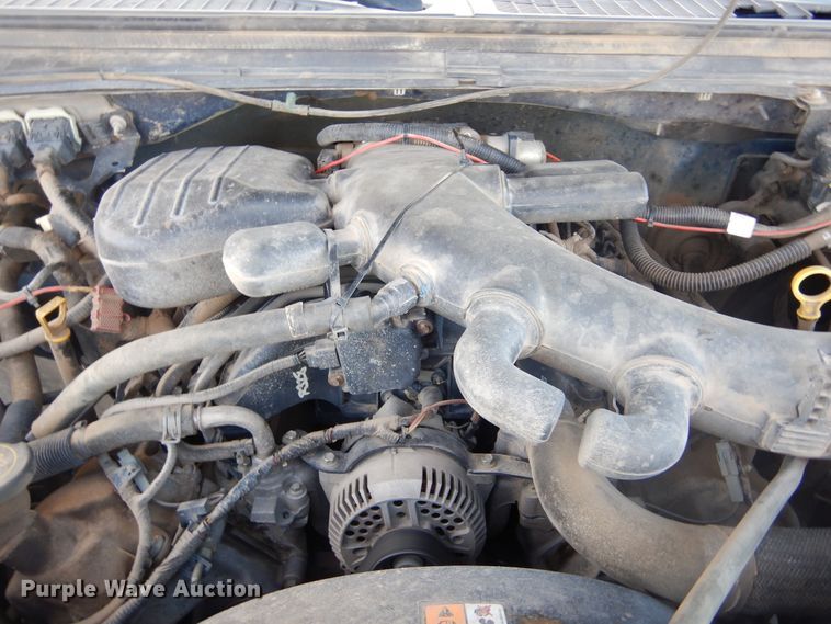 image for item DK3431 2008 Ford F350 Super Duty  Crew Cab utility bed pickup truck