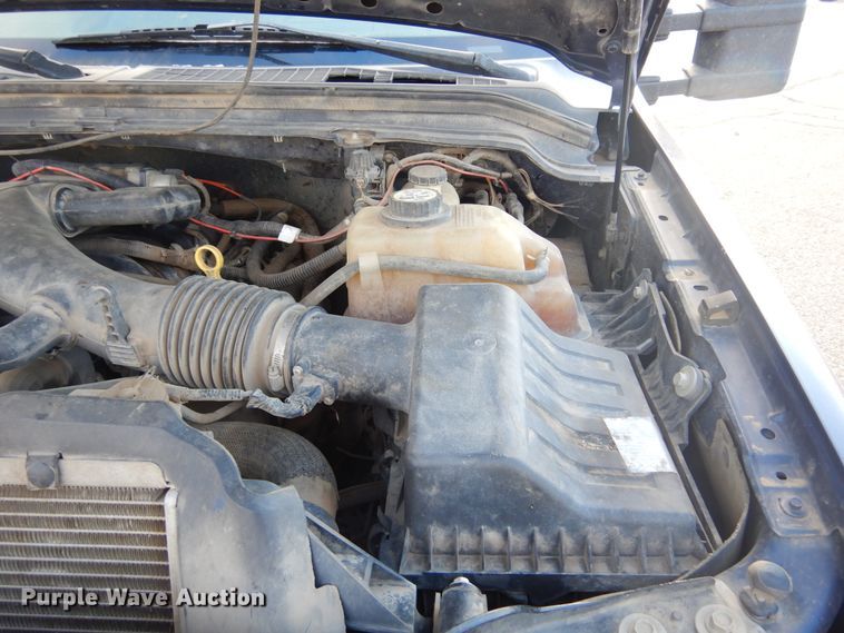 image for item DK3431 2008 Ford F350 Super Duty  Crew Cab utility bed pickup truck