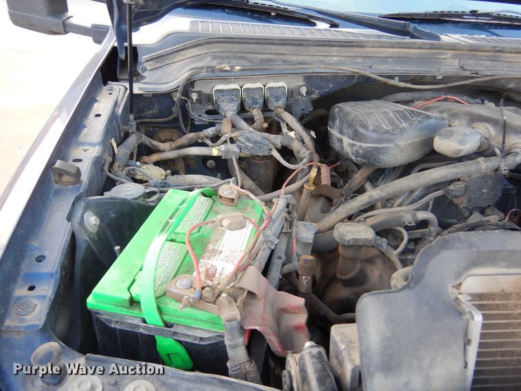 image for item DK3431 2008 Ford F350 Super Duty  Crew Cab utility bed pickup truck