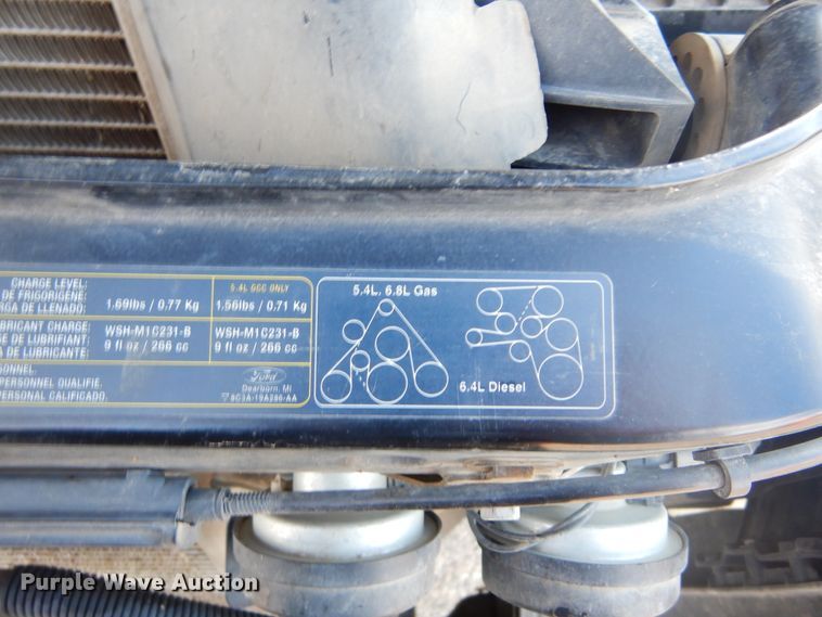 image for item DK3431 2008 Ford F350 Super Duty  Crew Cab utility bed pickup truck