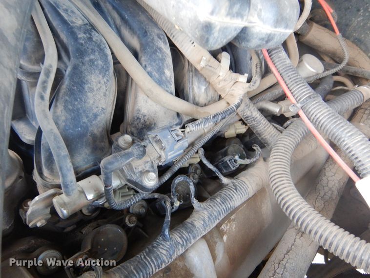 image for item DK3431 2008 Ford F350 Super Duty  Crew Cab utility bed pickup truck