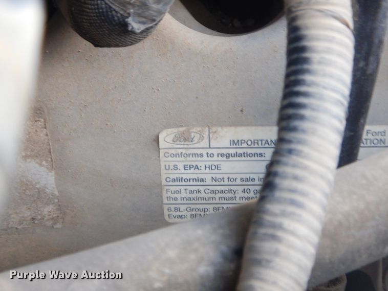 image for item DK3431 2008 Ford F350 Super Duty  Crew Cab utility bed pickup truck