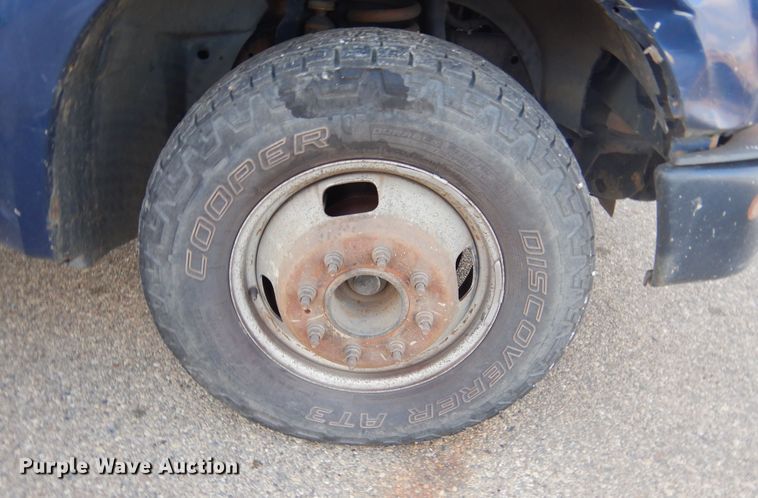 image for item DK3431 2008 Ford F350 Super Duty  Crew Cab utility bed pickup truck