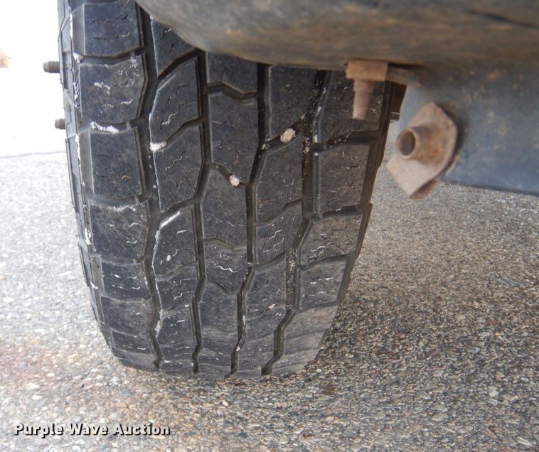 image for item DK3431 2008 Ford F350 Super Duty  Crew Cab utility bed pickup truck