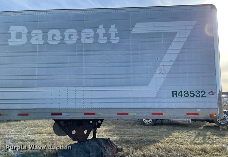 image for item DL5803 1998 Utility Trailer  dry van trailer