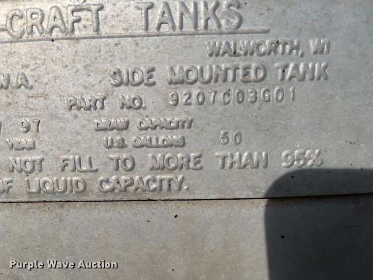 image for item DL5803 1998 Utility Trailer  dry van trailer