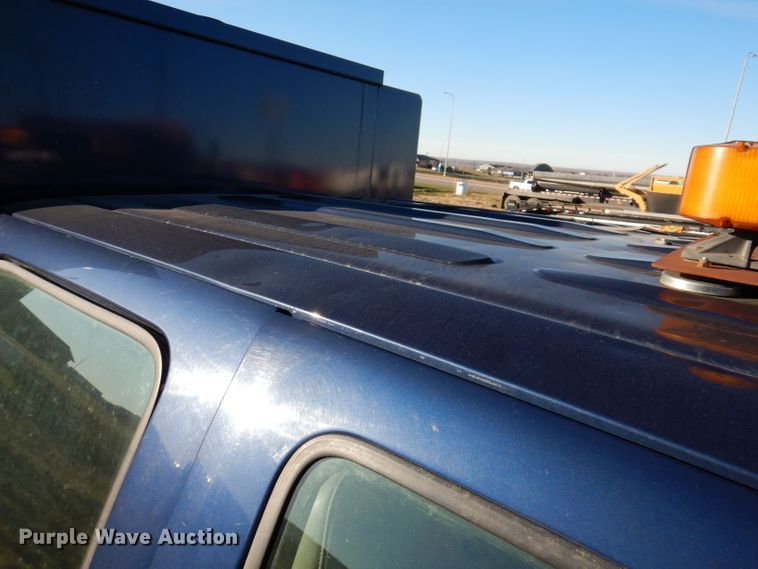 image for item DL5828 2008 Ford F350 Super Duty  Crew Cab utility bed pickup truck