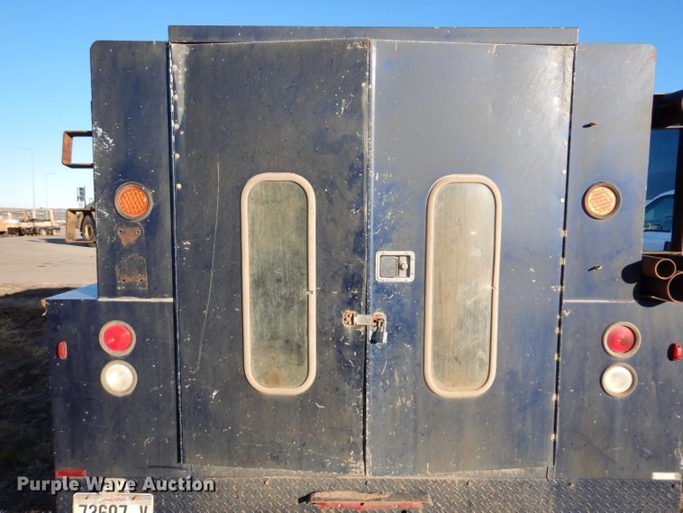 image for item DL5828 2008 Ford F350 Super Duty  Crew Cab utility bed pickup truck