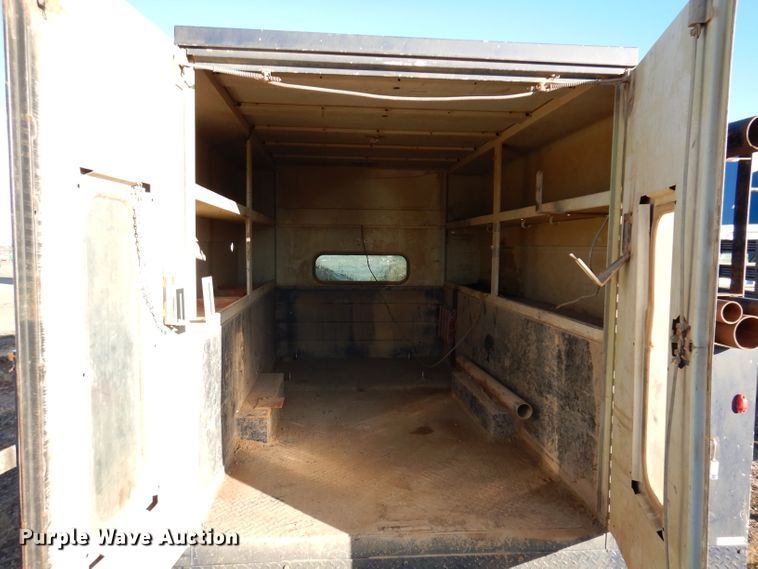 image for item DL5828 2008 Ford F350 Super Duty  Crew Cab utility bed pickup truck