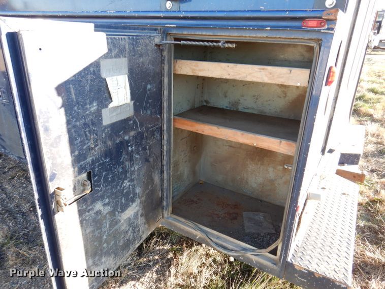 image for item DL5828 2008 Ford F350 Super Duty  Crew Cab utility bed pickup truck