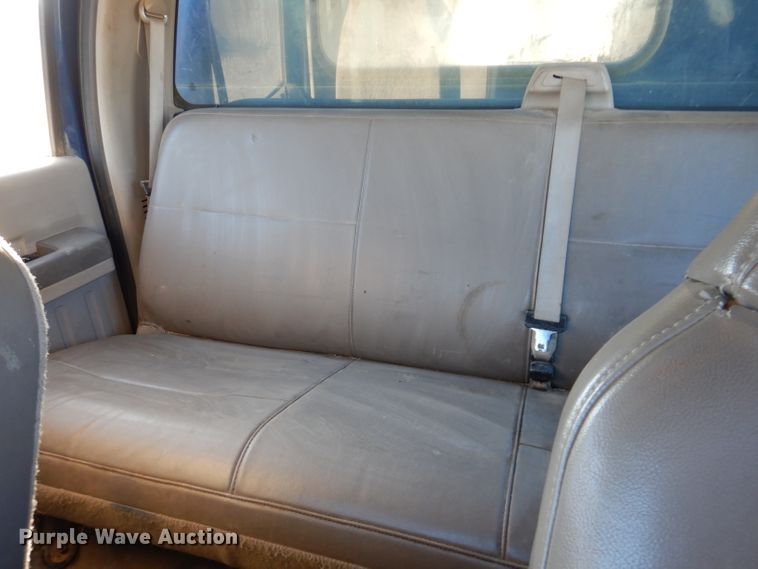 image for item DL5828 2008 Ford F350 Super Duty  Crew Cab utility bed pickup truck