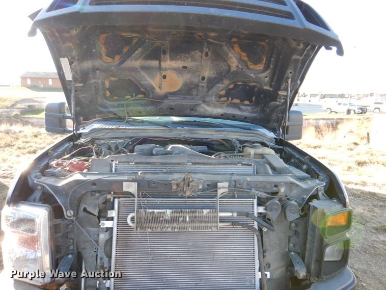 image for item DL5828 2008 Ford F350 Super Duty  Crew Cab utility bed pickup truck