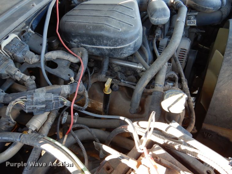 image for item DL5828 2008 Ford F350 Super Duty  Crew Cab utility bed pickup truck