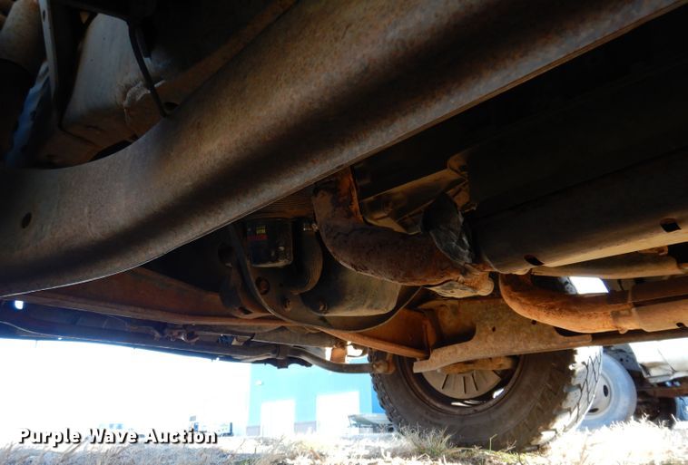 image for item DL5828 2008 Ford F350 Super Duty  Crew Cab utility bed pickup truck