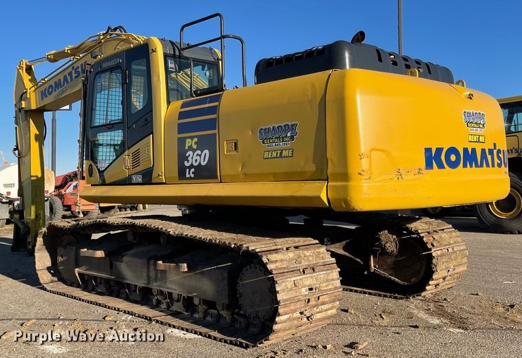 image for item DL5835 2013 Komatsu PC360LC-10  excavator