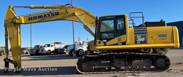 image for item DL5835 2013 Komatsu PC360LC-10  excavator