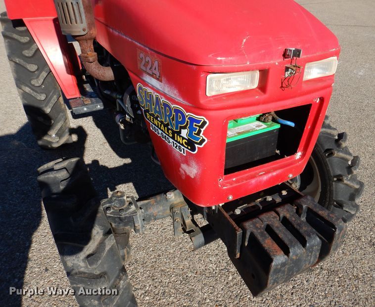 image for item DL5841 2003 J&M 224  MFWD tractor