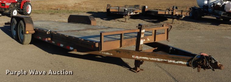 image for item DL5842 2007 PJ  tilt deck utility trailer