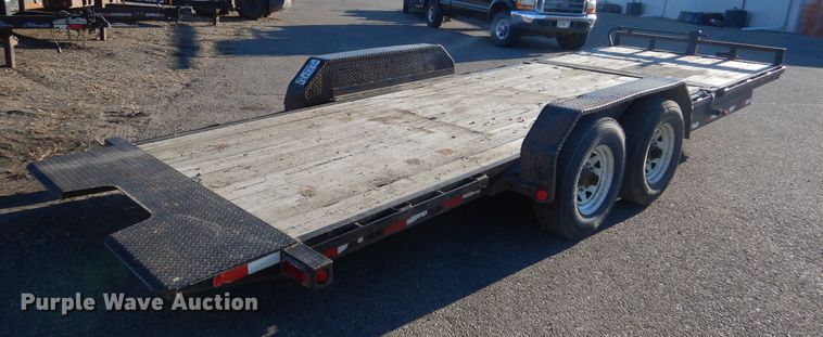 image for item DL5842 2007 PJ  tilt deck utility trailer