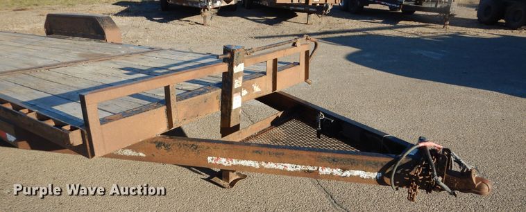 image for item DL5842 2007 PJ  tilt deck utility trailer