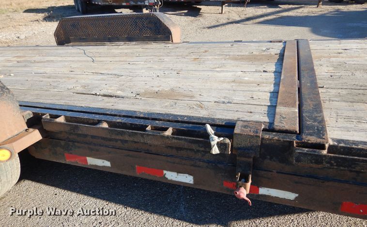 image for item DL5842 2007 PJ  tilt deck utility trailer