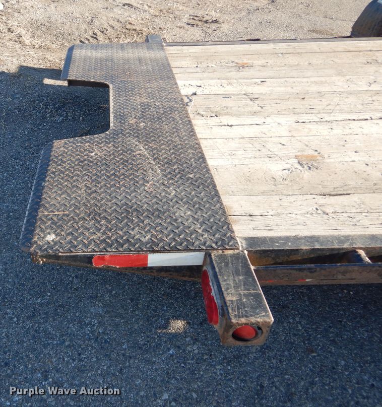 image for item DL5842 2007 PJ  tilt deck utility trailer