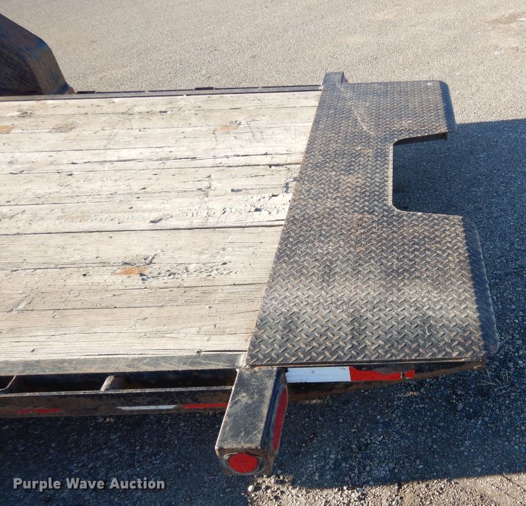 image for item DL5842 2007 PJ  tilt deck utility trailer