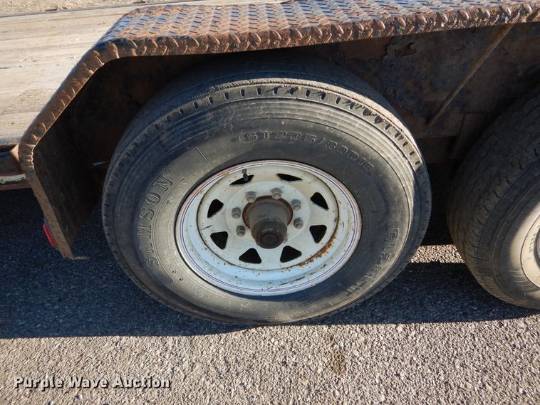 image for item DL5842 2007 PJ  tilt deck utility trailer