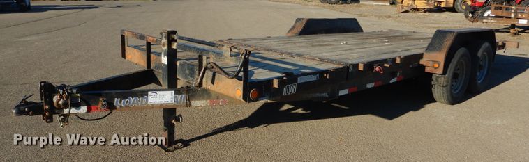 image for item DL5843 2016 Load Trail  tilt deck utility trailer