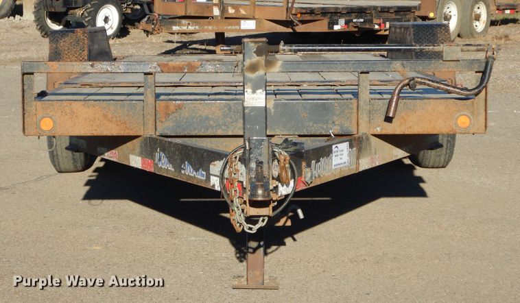 image for item DL5843 2016 Load Trail  tilt deck utility trailer