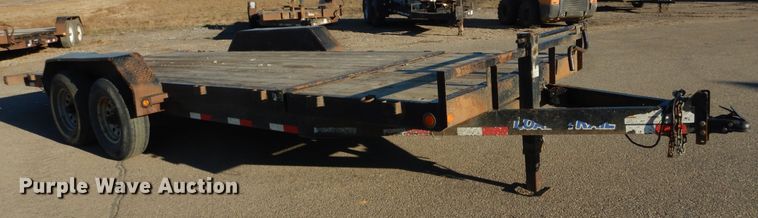 image for item DL5843 2016 Load Trail  tilt deck utility trailer