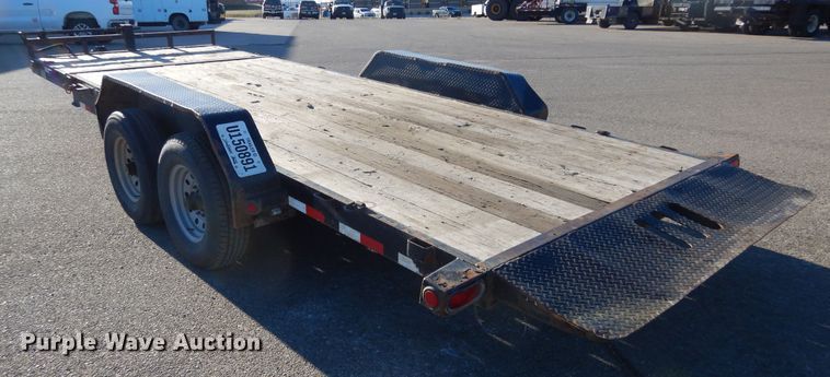 image for item DL5843 2016 Load Trail  tilt deck utility trailer
