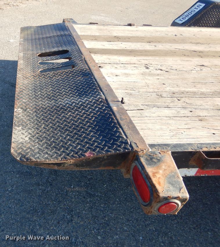 image for item DL5843 2016 Load Trail  tilt deck utility trailer