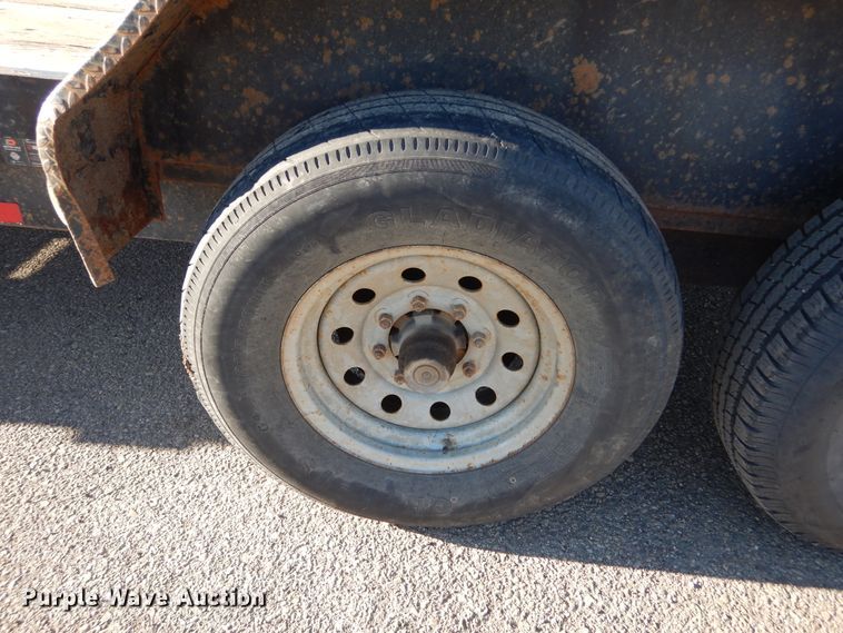 image for item DL5843 2016 Load Trail  tilt deck utility trailer