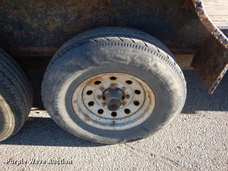 image for item DL5843 2016 Load Trail  tilt deck utility trailer